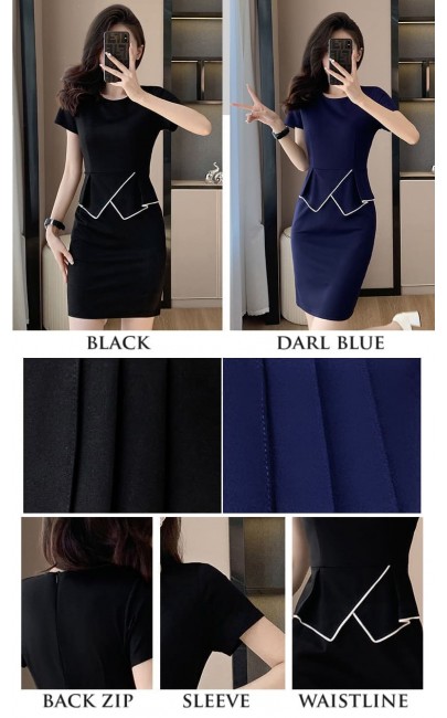 4✮- NQFPF4902 - Bodycon Dress (Small Cut) 4✮- NQFPF4902 - Bodycon Dress (Small Cut)