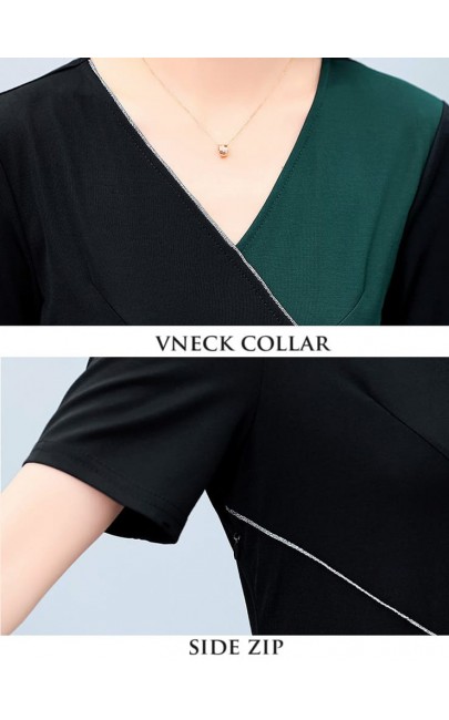 4✮- NRFPF5946 - Knee Dress 4✮- NRFPF5946 - Knee Dress