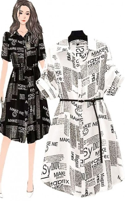 4✮- NSFPF7083 - Knee Dress