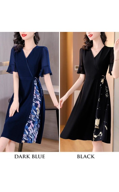 4✮- NTFPF12219 / BY605 - Knee Dress