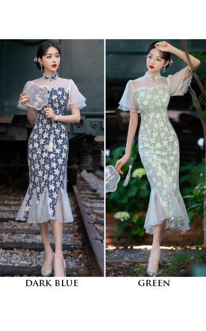 4✮- NTFPF12663 - Mermaid Midi Dress (Small Cut) 4✮- NTFPF12663 - Mermaid Midi Dress (Small Cut)