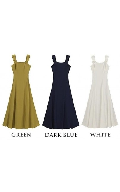 4✮- NUFPF13124 - Strap Maxi Dress (Small Cut) 4✮- NUFPF13124 - Strap Maxi Dress (Small Cut)