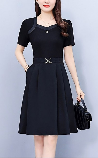 4✮- NVFPF15356 - Knee Dress (Small Cutting)