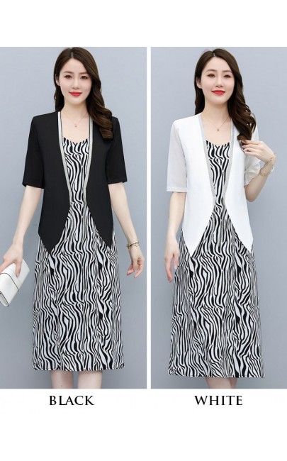 4✮- NWFPF17685 - Midi Dress (Cardigan+Dress) 4✮- NWFPF17685 - Midi Dress (Cardigan+Dress)
