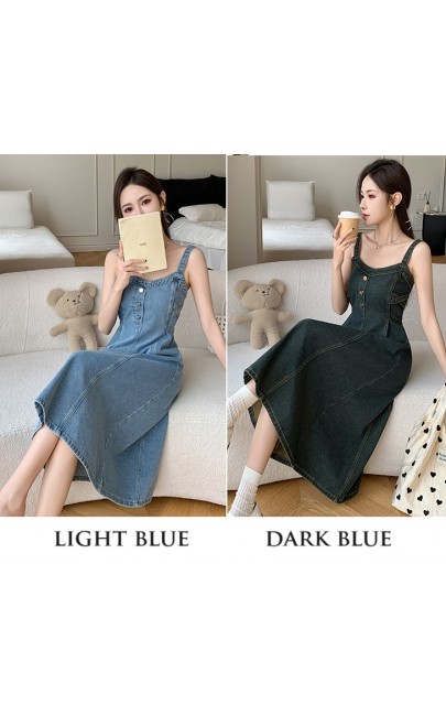 4✮- NWFPF17801 - Denim Midi Dress 4✮- NWFPF17801 - Denim Midi Dress