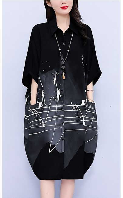 4✮- NXFBY392 - Knee Dress