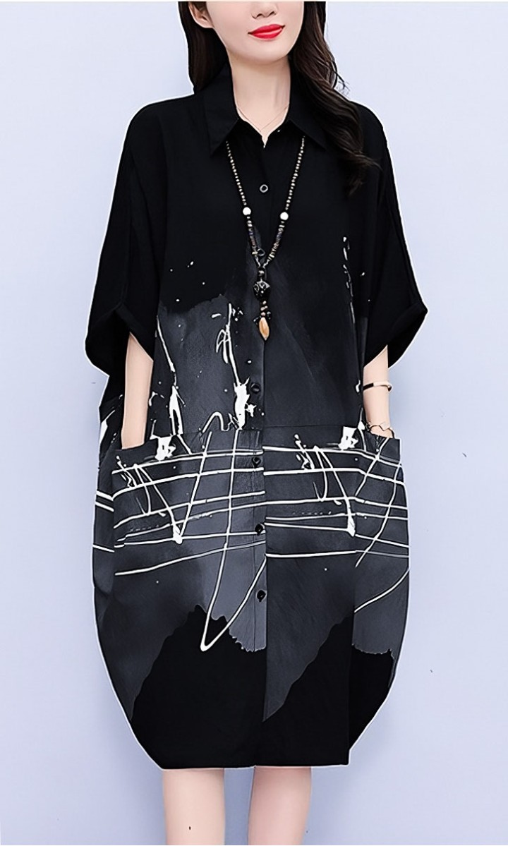 4✮- NXFBY392 - Knee Dress