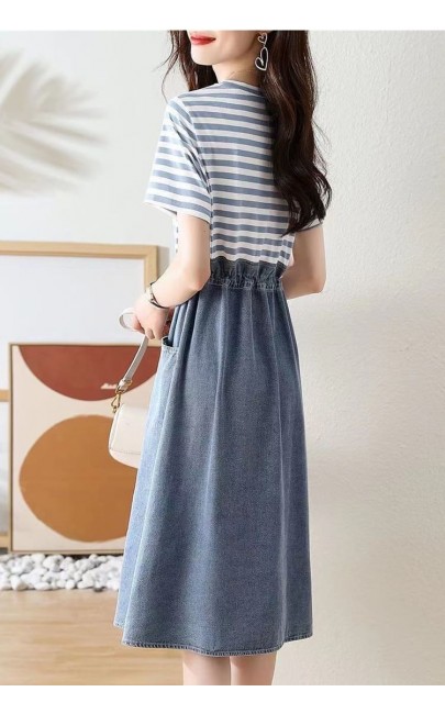 4✮- NXFBY397 - Denim Knee Dress 4✮- NXFBY397 - Denim Knee Dress
