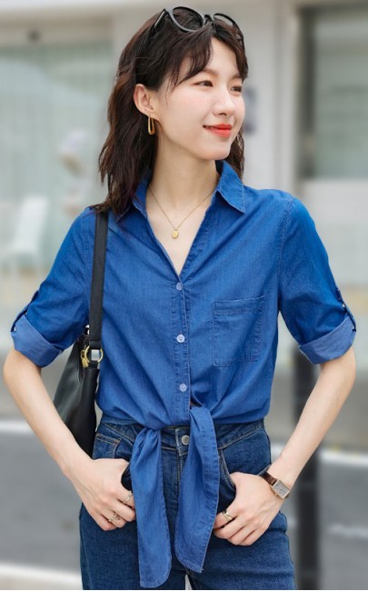 4✮- NXFBY425 - Denim Top