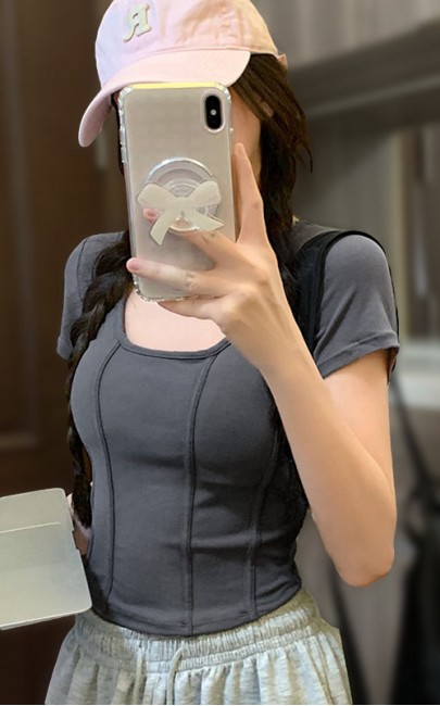 4✮- NYFPF14017 - Top With Bra Pad (Small Cut) (XS-L)