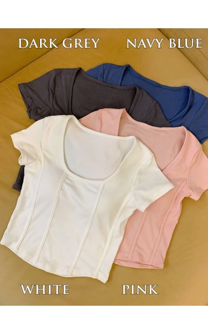 4✮- NYFPF14017 - Top With Bra Pad (Small Cut) (XS-L)