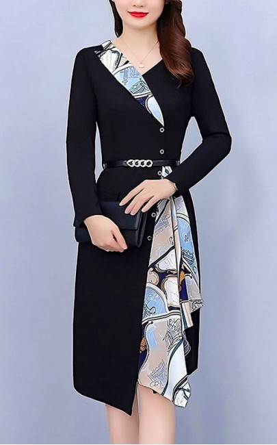 4✮- NYFPF21653 - Knee Dress