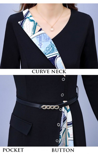 4✮- NYFPF21653 - Knee Dress