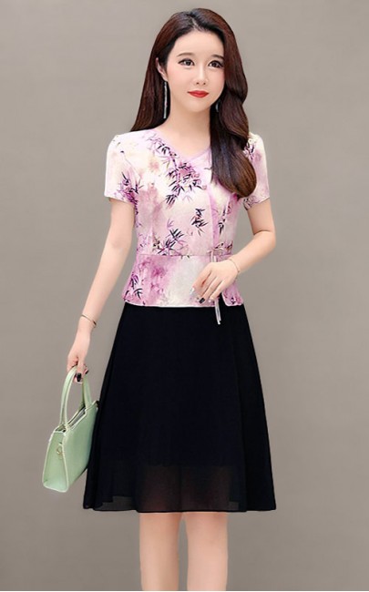 4✮- NYFPF21741 - Knee Dress (Small Cut)