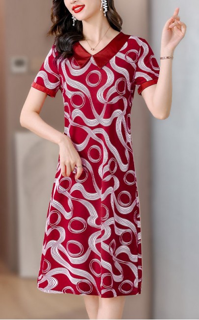 4✮- NYFPF21752 - Knee Dress  (Small Cut)