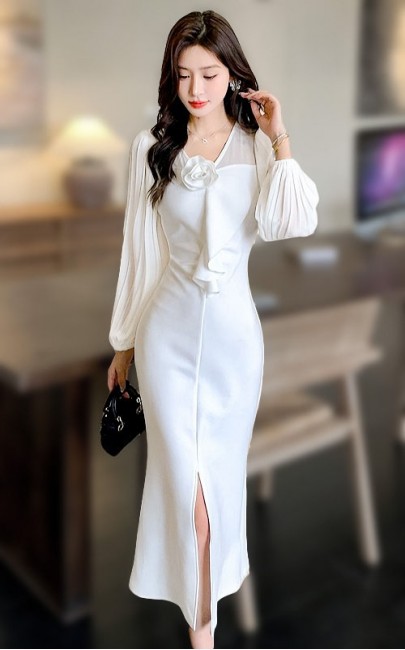 4✮- NYFPF21780 - Bodycon Midi Dress