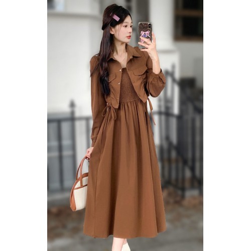 4✮- NZFBY547 - Midi Dress (With Cardigan)