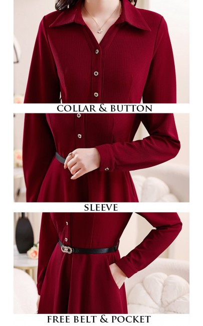 4✮- NZFBY569 - Midi Dress 4✮- NZFBY569 - Midi Dress