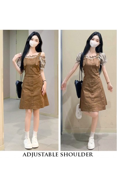 4✮- NZFPF18432 - Denim Knee Dress 4✮- NZFPF18432 - Denim Knee Dress