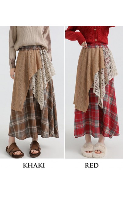 4✮- OAFPF25396 - Midi Skirt (S-3XL)