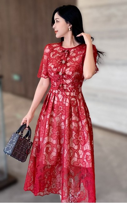 4✮- OBFPF28754 - Midi Dress (Small Cut)
