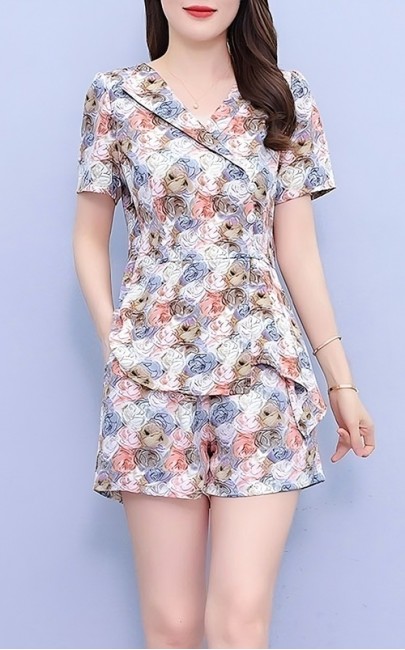 4✮- OCFBY671 - Set (Top+Shorts)