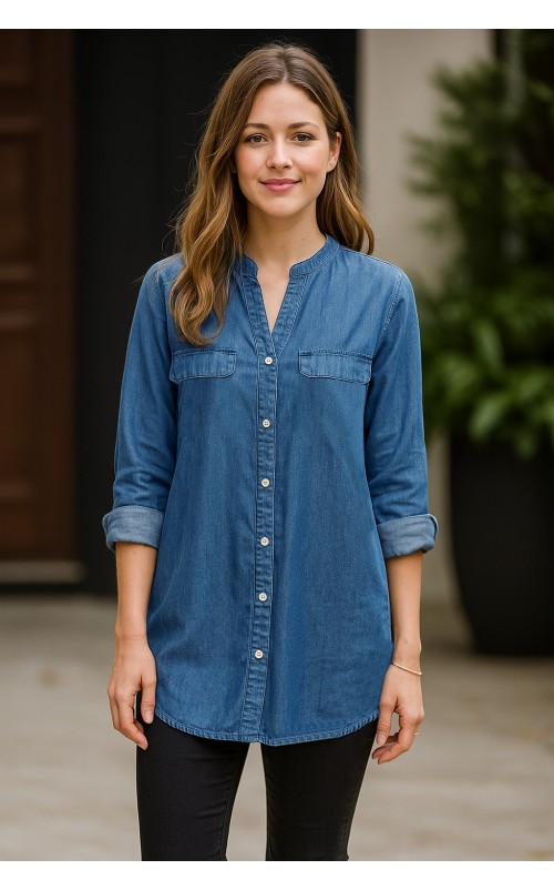 4✮- OCFBY420 - Denim Shirt 4✮- OCFBY420 - Denim Shirt