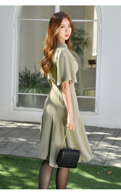 4✮- OCFPF28778 - Mermaid Knee Dress