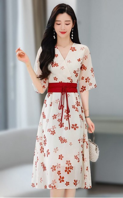 4✮- OCFPF29316 - Midi Dress