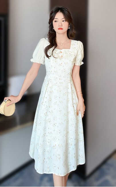 4✮- OCFPF29435 - Knee Dress