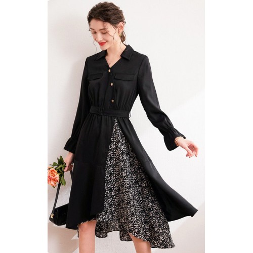 4✮- ODFMY1196 - Knee Dress