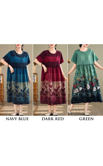 4✮- ODFMY210 / MY211 / MY212 - Midi Dress (M-3XL) 4✮- ODFMY210 / MY211 / MY212 - Midi Dress (M-3XL)
