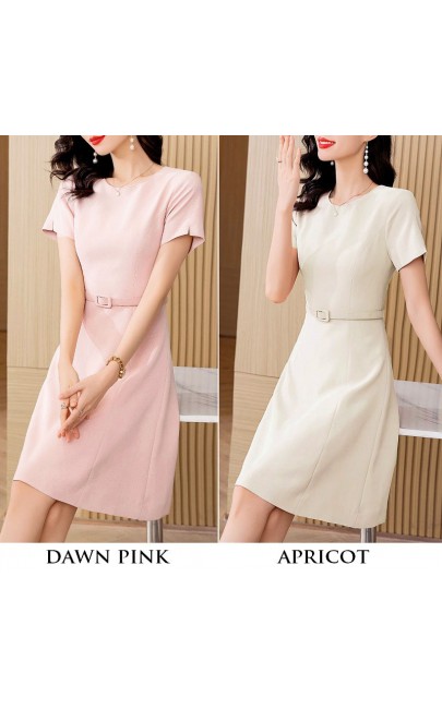 4✮- ODFMY492 - Knee Dress (Small Cut)