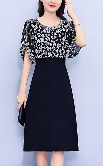 4✮- ODFMY591 - Knee Dress