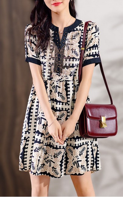 4✮- OEFMY1441 - Knee Dress