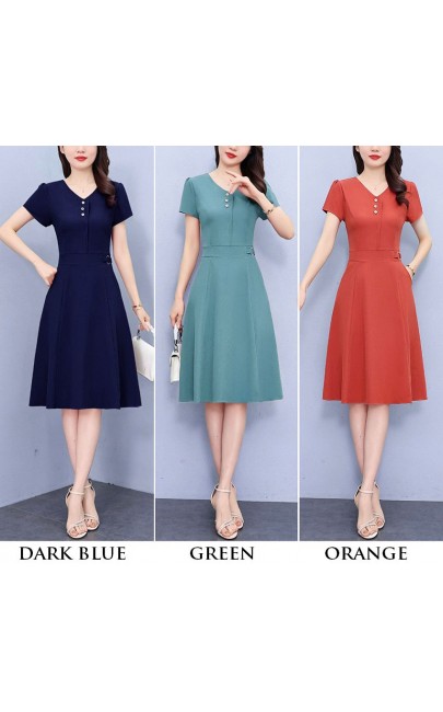4✮- OEFMY1595 - Knee Dress (Small Cut) 4✮- OEFMY1595 - Knee Dress (Small Cut)
