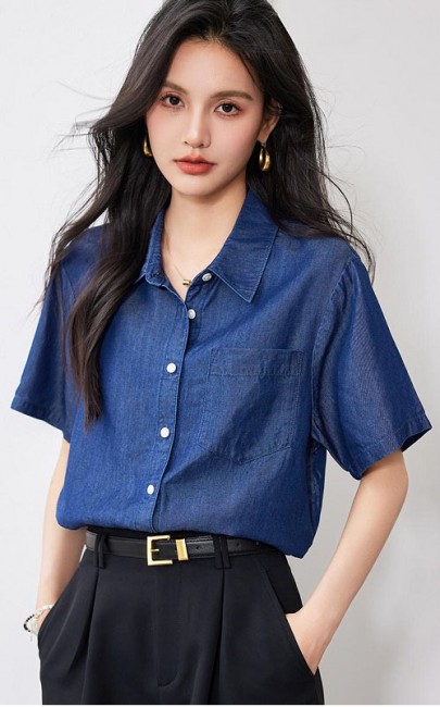 4✮- OEFMY1671 - Denim Top