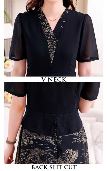 4✮- OEFMY1906 - Midi Dress 4✮- OEFMY1906 - Midi Dress