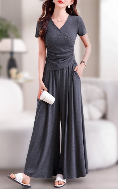 4✮- OEFMY1909 - Set (Top+Pants)
