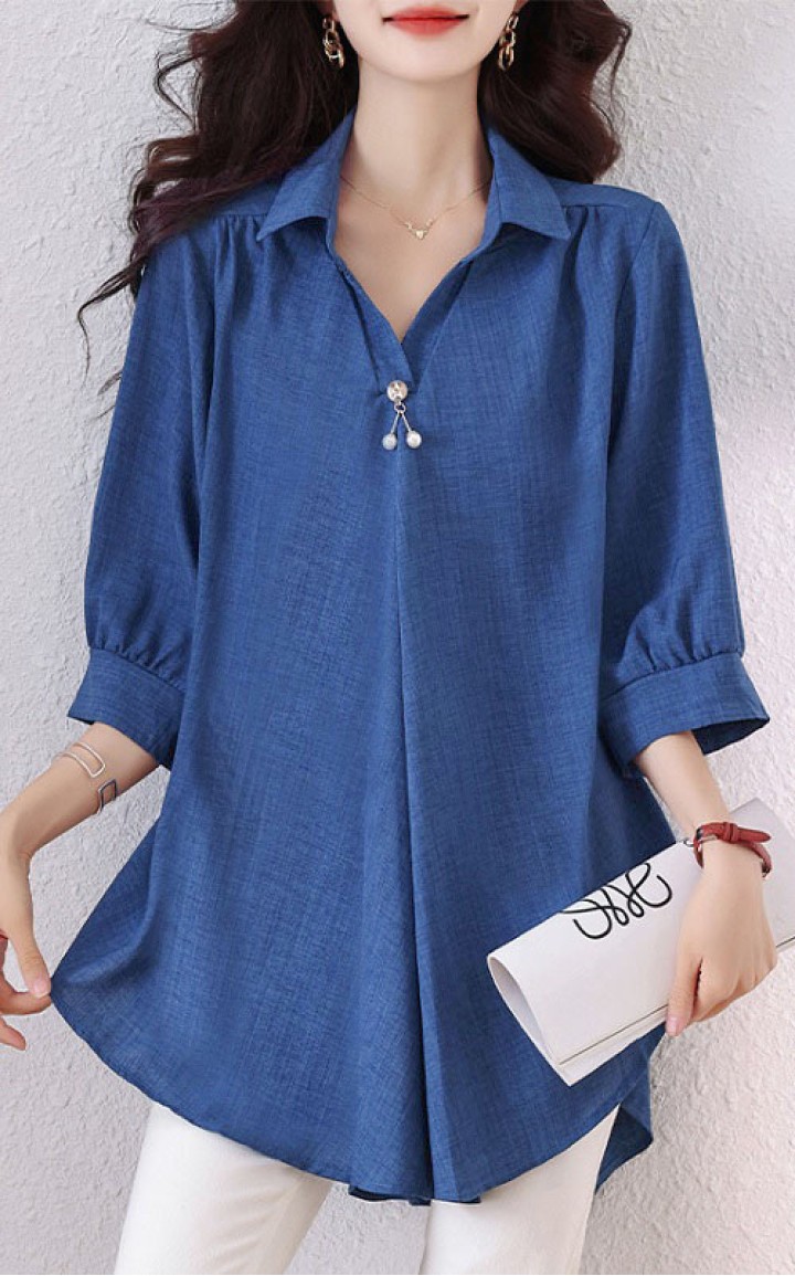 4✮- OGFMY2816 / MY7316 - Long Casual Shirt
