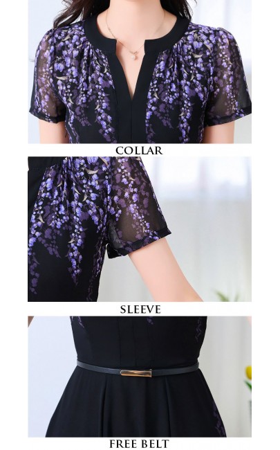 4✮- OGFMY3469 - Midi Dress 4✮- OGFMY3469 - Midi Dress