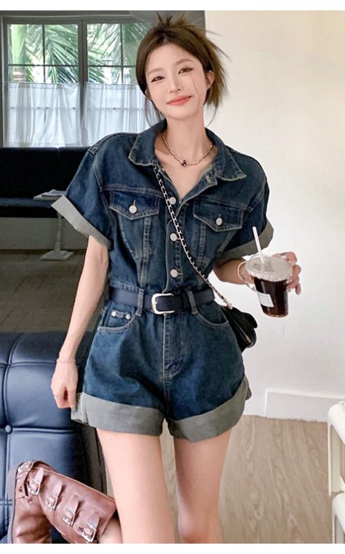 4✮- OIFPF22127 - Denim Jumpsuit 4✮- OIFPF22127 - Denim Jumpsuit
