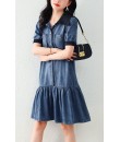 4✮- OJFBY396 - Denim Knee Dress 4✮- OJFBY396 - Denim Knee Dress