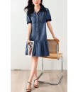 4✮- OJFBY396 - Denim Knee Dress 4✮- OJFBY396 - Denim Knee Dress