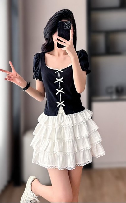 4✮- OJFMY7780 - Mini Dress (Top+Skirt)
