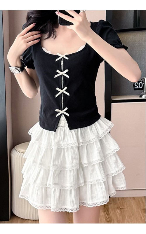 4✮- OJFMY7780 - Mini Dress (Top+Skirt)