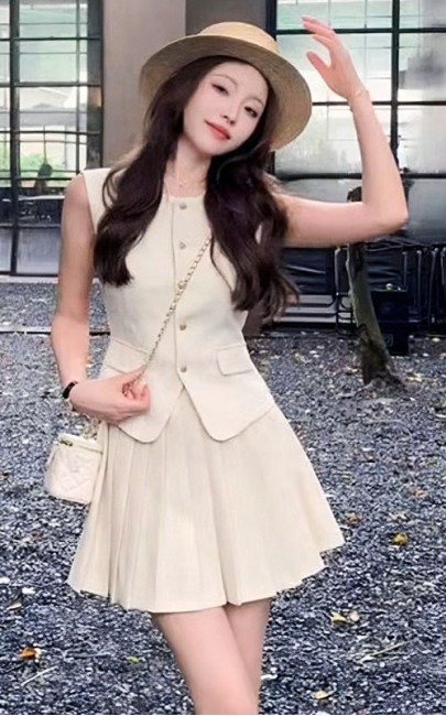 4✮- OJFMY8009 - Mini Dress (Top+Skirt)