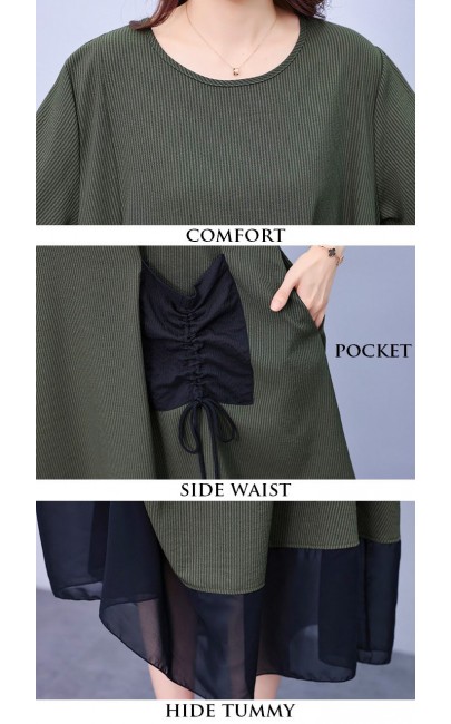 4✮- OKFMY7895 - Midi Dress 4✮- OKFMY7895 - Midi Dress
