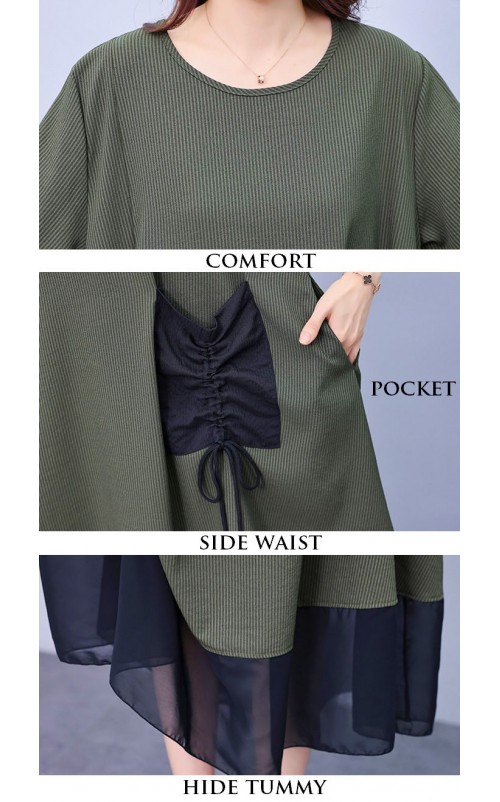 4✮- OKFMY7895 - Midi Dress 4✮- OKFMY7895 - Midi Dress