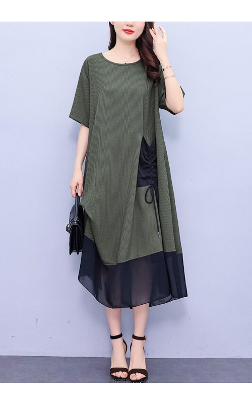 4✮- OKFMY7895 - Midi Dress 4✮- OKFMY7895 - Midi Dress